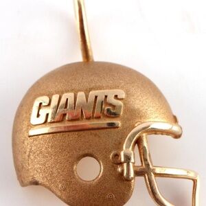 Michael Anthony 14k Gold Pendant New York Giants Helmet NFL 1994 2.3g